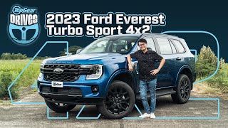 2023 Ford Everest Turbo Sport 4x2 review Midspec midsize SUV tested  Top Gear Philippines [upl. by Ardnac]