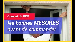 Comment prendre vos dimensions sous linteau  Conseil de PRO ✅ [upl. by Juliane]