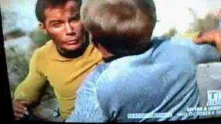 Star Trek Finnegan Captain Kirk Fight Scene Shore Leave [upl. by Errot489]