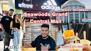 Seawoods Grand Central Mall मध्ये गेलो T shirts 👕 घेण्यासाठी  Tshirt कुठलीआहे बघा navimumbai [upl. by Ayik]