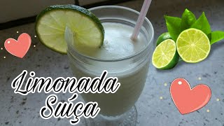 Limonada SuíçaSem leite condensadoFácil🍹 [upl. by Luci]