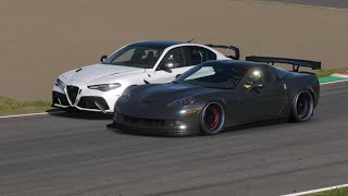 Gran Turismo 7 I ZR1 C6 1000hp LW slicks vs GTAm 900hp Nitro [upl. by Dong]