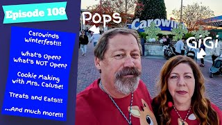 Episode 108 – Carowinds Winterfest Opening weekend 2023 We had SO much fun BUT… [upl. by Comras32]