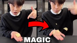 Chips Magic REVEALED 😱 Rubber Band Magic magic magictrickstutorial [upl. by Oznola400]