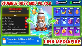 Stumble Guys Mod Apk v0800  Unlock All Emot amp Skin  Stumble Guys Latest Hack Version 2024‼️ [upl. by Jeconiah]