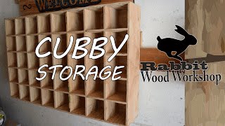 Cubby storage Easy build [upl. by Anor77]