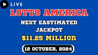 Lotto America Next Estimated Jackpot Drawing for Oct 14 2024  Live Winning Numbers amp Results [upl. by Adnilg]