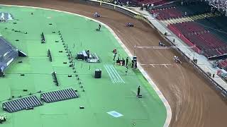 British Speedway GP race Cardiff 2022 Zmarzlik Bewley Woffinden [upl. by Alyac402]