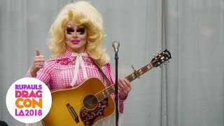 Trixie Mattel Performs Live at RuPauls DragCon 2018 Get Tix Now [upl. by Llenad]