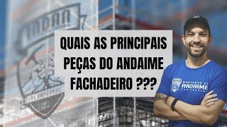 NR18 ATUALIZADA  QUAIS PRINCIPAIS PEÇAS DE UM ANDAIME FACHADEIRO [upl. by Gerstein]