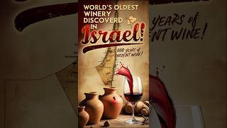 Worlds Oldest Winery Found in Israel history israel [upl. by Jenne]