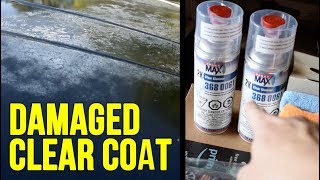 How To Repair Clear Coat On A Car [upl. by Ratna]