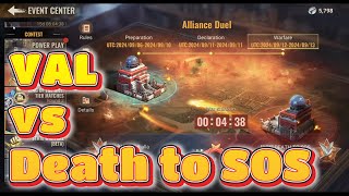 DEATH TO SOS VS VAL ALLIANCE DUELS [upl. by Oinotnaocram]