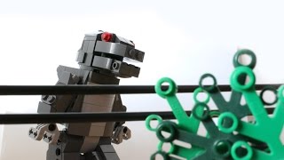 OH MY GODzilla made with Lego [upl. by Dwyer]