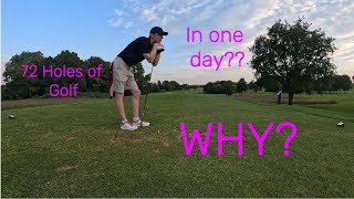 I play 72 holes in ONE DAY [upl. by Nyraa]