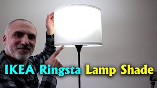 IKEA Ringsta Lamp Shade Assembly amp Installation [upl. by Ulises95]