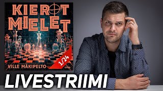 🔴 LIVE Kierot mielet äänikirjani julkaisun valvojaiset [upl. by Malloch]