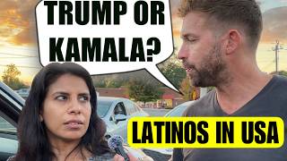 ¿Por QUIÉN Votarán LOS LATINOS en EEUU DONALD TRUMP o KAMALA HARRIS 🇺🇸  Entrevistas en la Calle [upl. by Fauch]