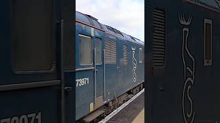 5Y11 Fort William to Fort William Station Sidings Operated By Caledonian Sleeper Class 73971 [upl. by Hyacintha]