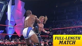 FULLLENGTH MATCH  Raw  Shawn Michaels vs Shelton Benjamin [upl. by Erika]