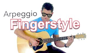 Fingerstyle Guitar Lesson 5  Arpeggio Finger Picking Pattern [upl. by Issej]