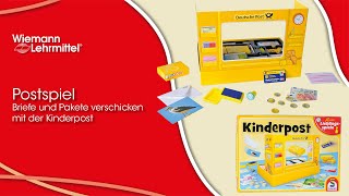 📫Postspiel – Briefe und Pakete verschicken mit der Kinderpost📫📯 [upl. by Aym]