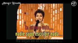 Rocio Banquells  quotLibro Abiertoquot Karaoke sample [upl. by Virgina]