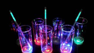 VASOS LUMINOSOS 3 LED COTILLON 91 [upl. by Assirual]