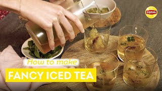 Recipe for Lipton Fancy Iced Tea [upl. by Swanhildas634]