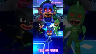 PJ Masks  Owlette 🆚 CatBoy 🆚 Gekko X Dance Song Tiles Hop EDM Rush shorts [upl. by Harv445]