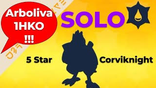 How to SOLO 5 star Corviknight Water Tera Type  Arboliva  Pokemon Scarlet and Violet [upl. by Sergius51]