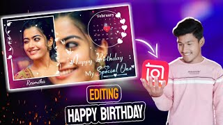 New Style Happy Birthday Video Editing In VN App  Happy Birthday Video Editing [upl. by Steddman]