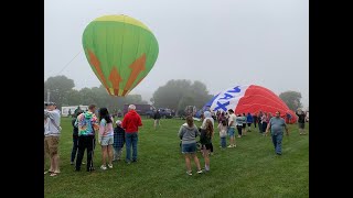 LewistonAuburn Balloon Festival first launch is scheduled for 6 am Friday [upl. by Hagerman]