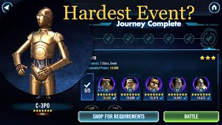 C3PO Event Strategy Guide  SWGOH [upl. by Ahsemo937]