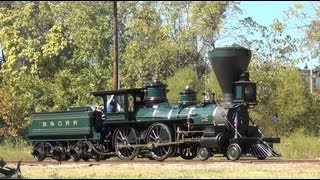 BampO Steam Days and a Cab Ride on the William Mason in HD [upl. by Aivalf]