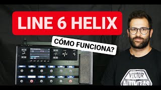 LINE 6 HELIX REVIEW ESPAÑOL  Line 6 helix tutorial español DEMO HELIX FLOOR  LT RACK [upl. by Giverin]