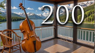 Most Relaxing Music 🎶 200 Most Heavenly Cello amp Piano Duets [upl. by Natsreik]