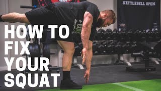 HOW TO FIX YOUR SQUAT ELIMINATE FOOT PRONATION  Mind Pump [upl. by Eniar422]