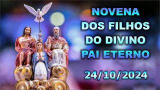 Novena dos Filhos do Divino Pai Eterno  24102024  Evangelho do Dia  Bênção da Água [upl. by Oilime727]