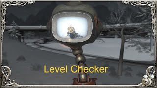 FFXIV Level Checker Mount [upl. by Ohcirej]