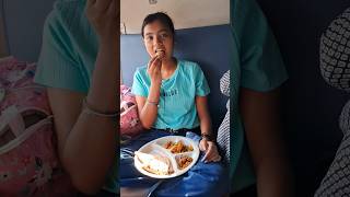 Train me khana khaya 🤩😋 renuvlog minivlog shorts trending vlog funny [upl. by Jordan]