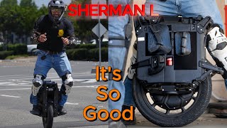 Veteran Sherman L first test ride and beeps [upl. by Mays897]