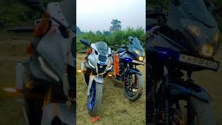 220 vs R15🚀combo220cc r15topspeed r15v4 yamahar15 r15bajajpulsar220bs6 [upl. by Tupler]