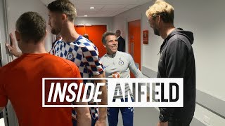 Inside Anfield Liverpool v Chelsea  Tunnel cam from Carabao Cup clash [upl. by Milinda]