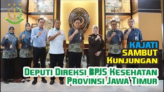 KUNJUNGAN DEPUTI DIREKSI BPJS KESEHATAN PROV JATIM DR BENO HERMAN DI KEJATI JATIM [upl. by Wilone]