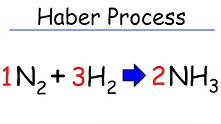 Haber Process and Le Chateliers Principle of Chemical Equilibrium [upl. by Claretta]