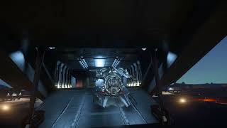 Mirai Fury fits in Anvil Carrack Cargo Bay [upl. by Lehar]