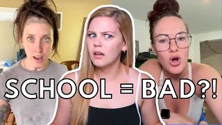 “UNSCHOOLING” TIKTOK TREND  THESE MOMS DONT KNOW WHAT THEYRE DOING  Influencer Insanity Ep 10 [upl. by Martella]