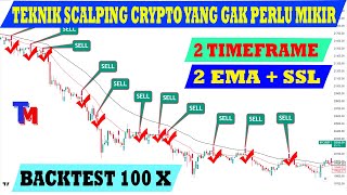 Cara Scalping Crypto Yang Gak Perlu Mikir [upl. by Ecarret]