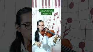 Paganini La Campanella paganini lacampanella violin classicalmusic [upl. by Aicina]